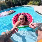 Daisy Pheonix in 'Poolside Delight'